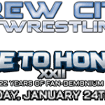 Rise to Honor Banner for Brew City Wrestling - January 24, 2026