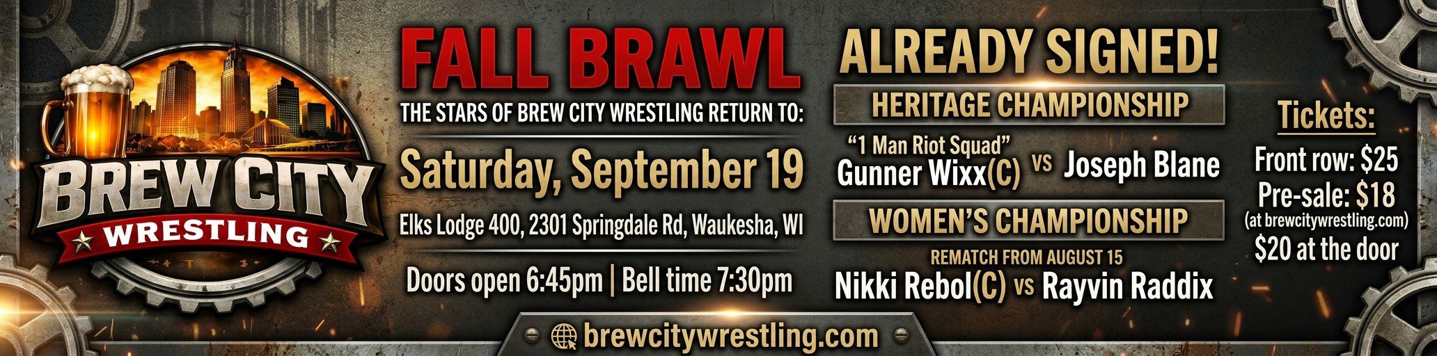 Fall Brawl 2026 - BCW